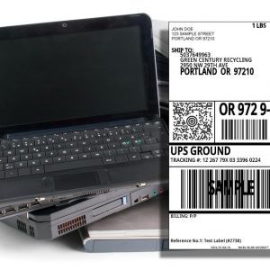 Shipping Label for Laptops 2